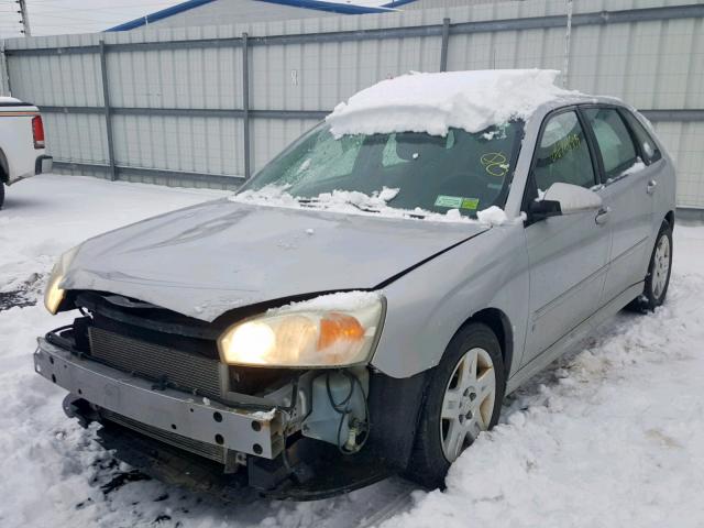 1G1ZT63886F184654 - 2006 CHEVROLET MALIBU MAX ვერცხლისფერი ფოტო 2