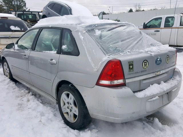 1G1ZT63886F184654 - 2006 CHEVROLET MALIBU MAX SILVER photo 3