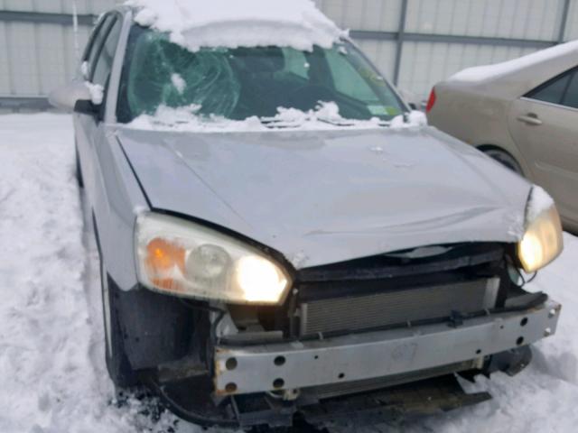 1G1ZT63886F184654 - 2006 CHEVROLET MALIBU MAX ვერცხლისფერი ფოტო 9