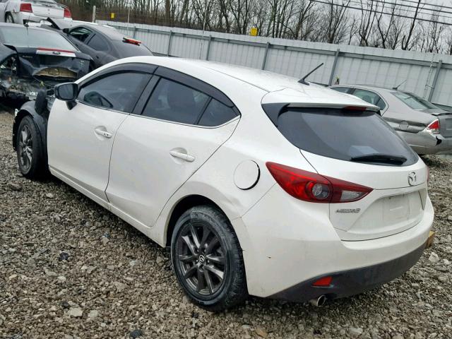 JM1BM1L71E1180828 - 2014 MAZDA 3 TOURING WHITE photo 3