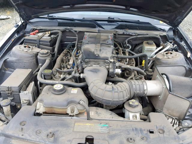 1ZVHT82H175214176 - 2007 FORD MUSTANG GT GRAY photo 7