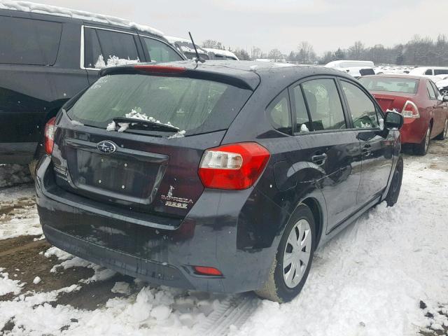 JF1GPAA63E8239303 - 2014 SUBARU IMPREZA BA GRAY photo 4