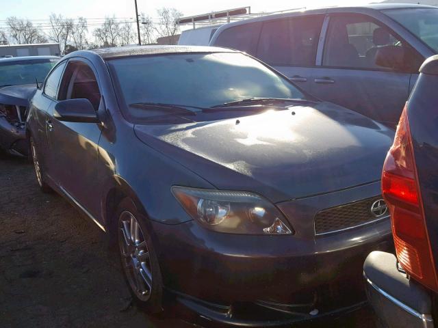 JTKDE177770189504 - 2007 TOYOTA SCION TC BLACK photo 1