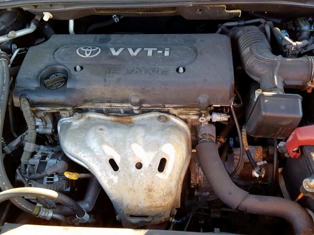 JTKDE177770189504 - 2007 TOYOTA SCION TC BLACK photo 7