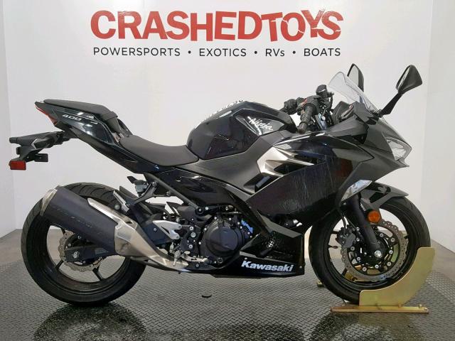 JKAEXKG10JDA02933 - 2018 KAWASAKI EX400 BLACK photo 1