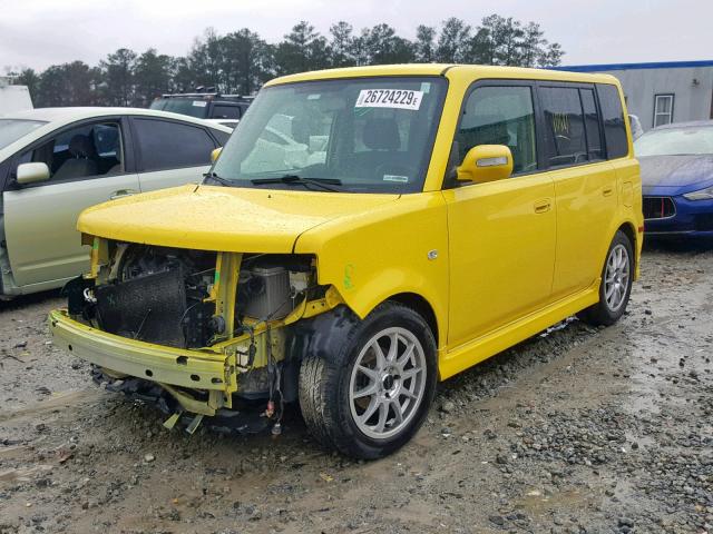JTLKT324354015338 - 2005 TOYOTA SCION XB Сары фото 2