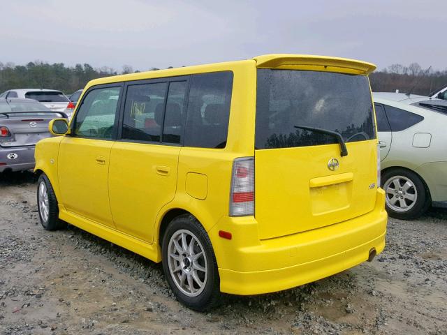 JTLKT324354015338 - 2005 TOYOTA SCION XB Сары фото 3