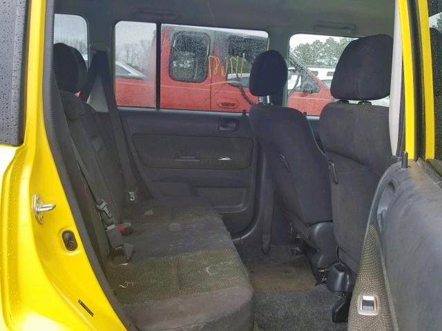JTLKT324354015338 - 2005 TOYOTA SCION XB Сары фото 6