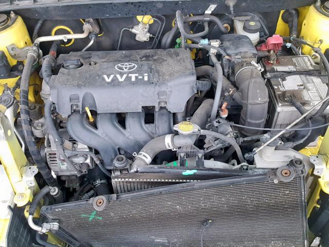 JTLKT324354015338 - 2005 TOYOTA SCION XB Сары фото 7