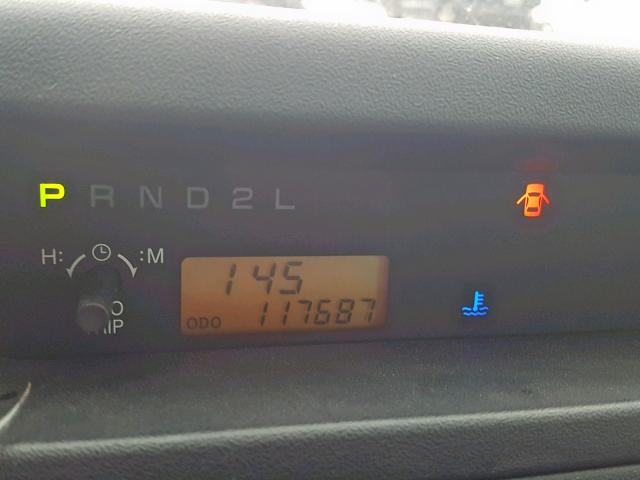 JTLKT324354015338 - 2005 TOYOTA SCION XB Сары фото 8