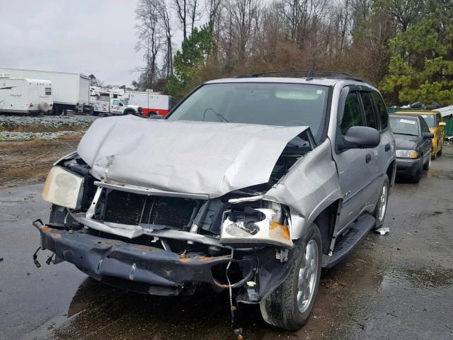 1GKDT13S662266619 - 2006 GMC ENVOY SILVER photo 2