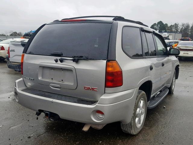 1GKDT13S662266619 - 2006 GMC ENVOY SILVER photo 4