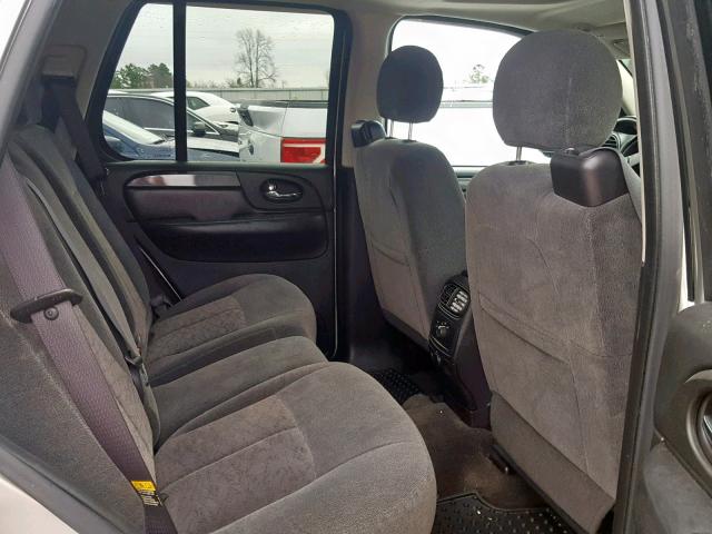 1GKDT13S662266619 - 2006 GMC ENVOY SILVER photo 6