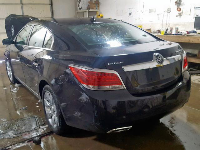 1G4GC5E37DF135867 - 2013 BUICK LACROSSE BLACK photo 3