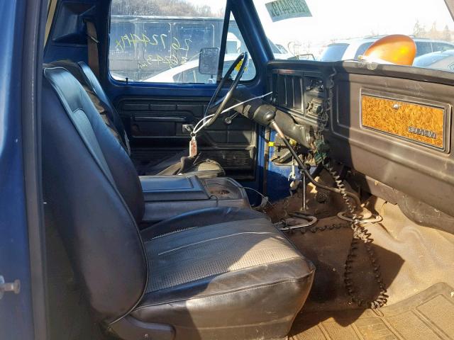 U15HLFA0156 - 1979 FORD BRONCO BLUE photo 5