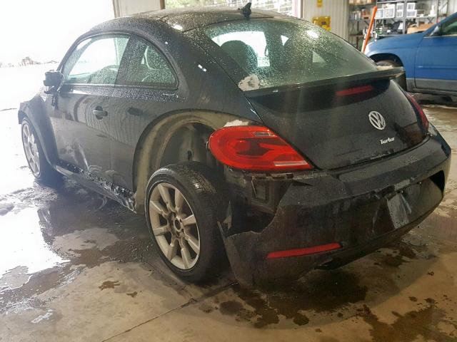 3VWVT7AT9DM684819 - 2013 VOLKSWAGEN BEETLE TUR BLACK photo 3