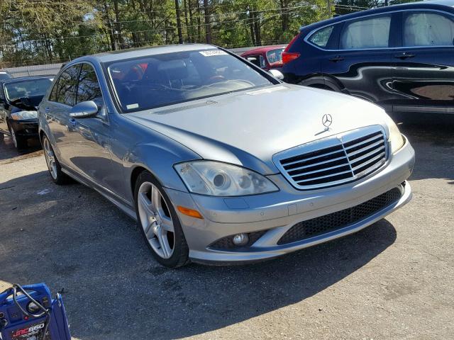 WDDNG71X28A178428 - 2008 MERCEDES-BENZ S 550 SILVER photo 1