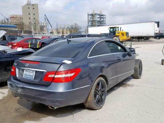 WDDKJ5KB2DF182522 - 2013 MERCEDES-BENZ E 350 GRAY photo 4