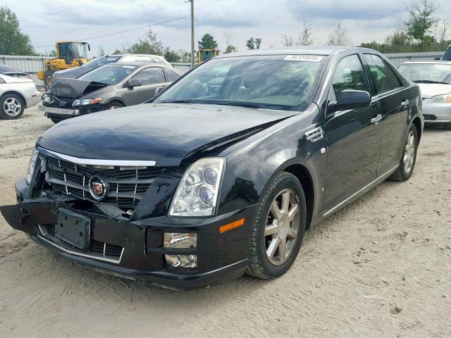 1G6DW67V480102629 - 2008 CADILLAC STS BLACK photo 2