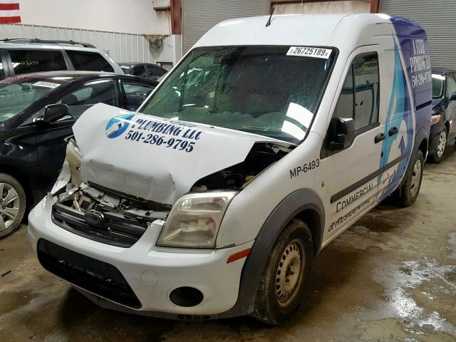 NM0LS7DN1BT056663 - 2011 FORD TRANSIT CO WHITE photo 2