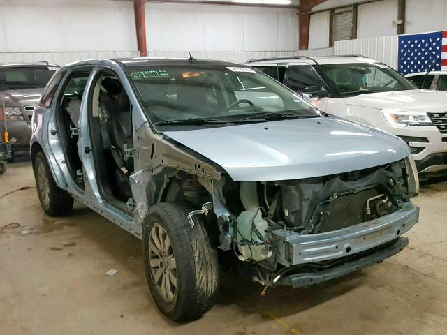 2FMDK38CX8BA23612 - 2008 FORD EDGE SEL BLUE photo 1