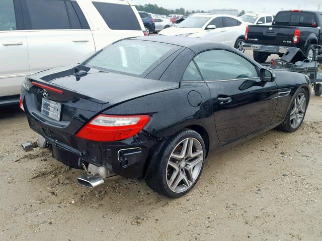 WDDPK4HA7DF062291 - 2013 MERCEDES-BENZ SLK 250 BLACK photo 4