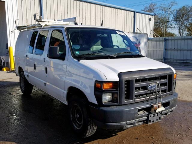 1FTNE2EL2ADA19844 - 2010 FORD ECONOLINE WHITE photo 1