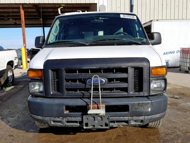 1FTNE2EL2ADA19844 - 2010 FORD ECONOLINE WHITE photo 10