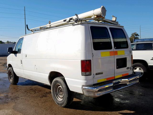 1FTNE2EL2ADA19844 - 2010 FORD ECONOLINE WHITE photo 3