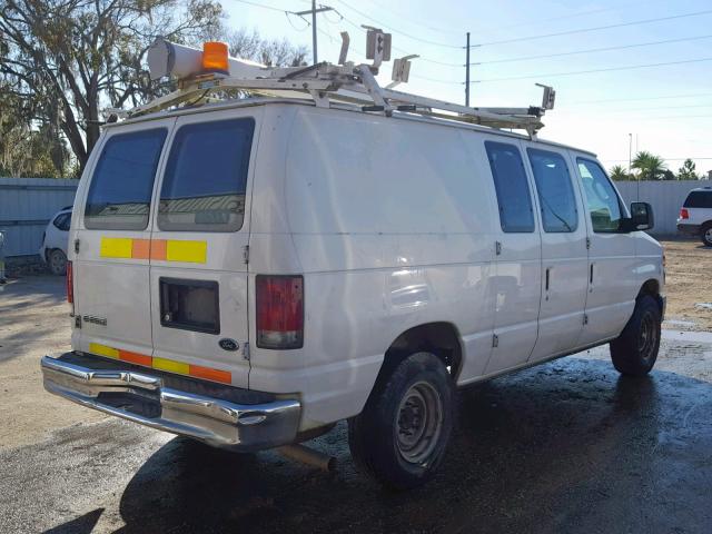 1FTNE2EL2ADA19844 - 2010 FORD ECONOLINE WHITE photo 4