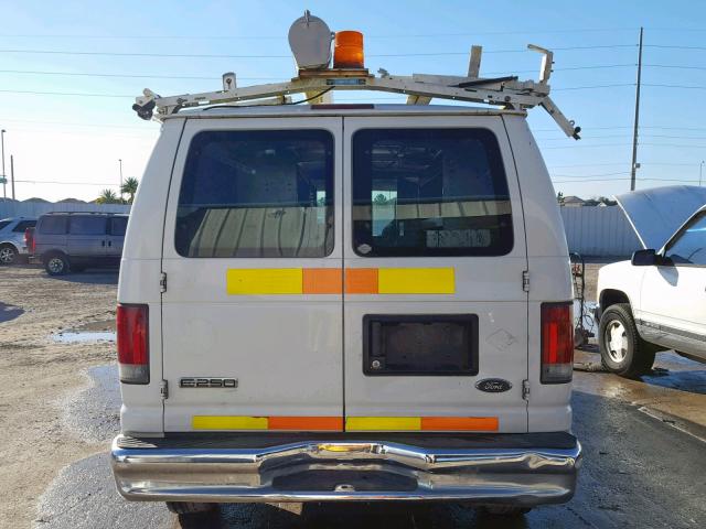 1FTNE2EL2ADA19844 - 2010 FORD ECONOLINE WHITE photo 9