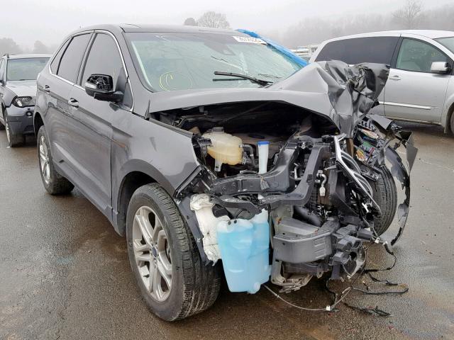 2FMPK3K92JBB09254 - 2018 FORD EDGE TITAN GRAY photo 1