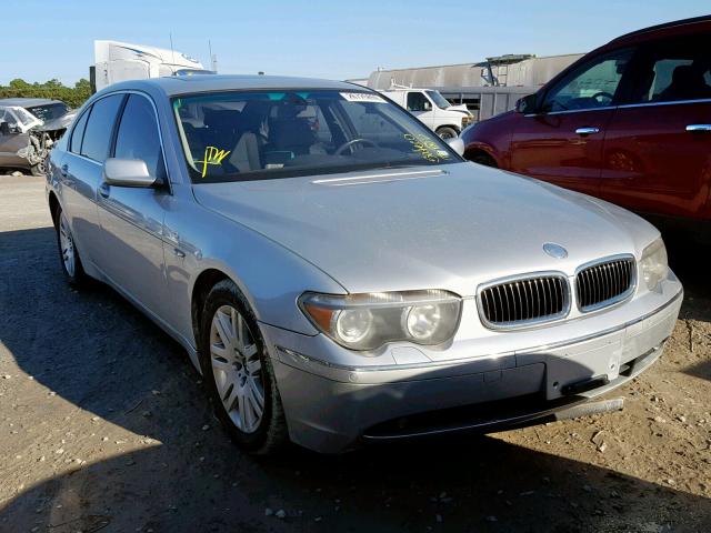 WBAGN63483DR10992 - 2003 BMW 745 LI SILVER photo 1