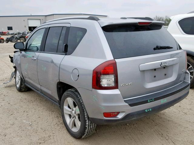 1C4NJDEB1GD630889 - 2016 JEEP COMPASS LA SILVER photo 3