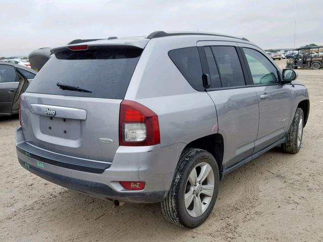 1C4NJDEB1GD630889 - 2016 JEEP COMPASS LA SILVER photo 4