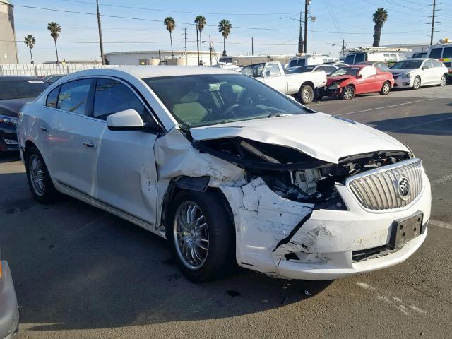 1G4GB5EG8AF192001 - 2010 BUICK LACROSSE C WHITE photo 1