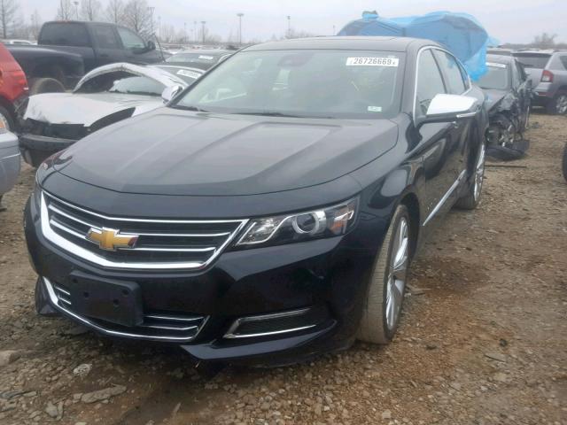 2G1145S33G9155065 - 2016 CHEVROLET IMPALA LTZ BLACK photo 2