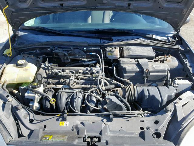 1FAFP34N97W264649 - 2007 FORD FOCUS ZX4 GRAY photo 7