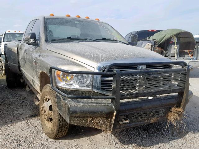 3D7MX48A88G200865 - 2008 DODGE RAM 3500 S BROWN photo 1