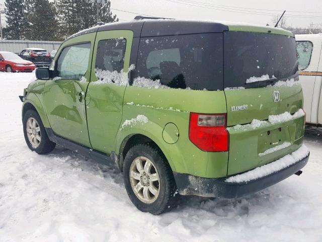 5J6YH28716L013396 - 2006 HONDA ELEMENT EX GREEN photo 3