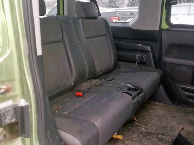 5J6YH28716L013396 - 2006 HONDA ELEMENT EX GREEN photo 6