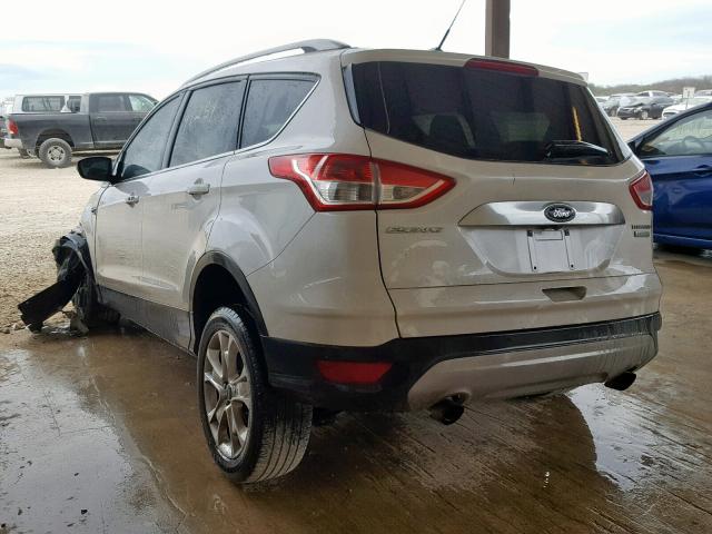 1FMCU0J91FUA28594 - 2015 FORD ESCAPE TIT WHITE photo 3