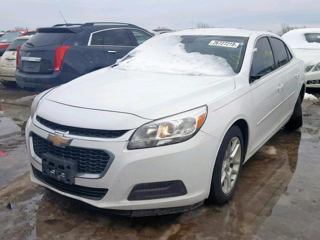 1G11C5SL7FU120078 - 2015 CHEVROLET MALIBU 1LT თეთრი ფოტო 2