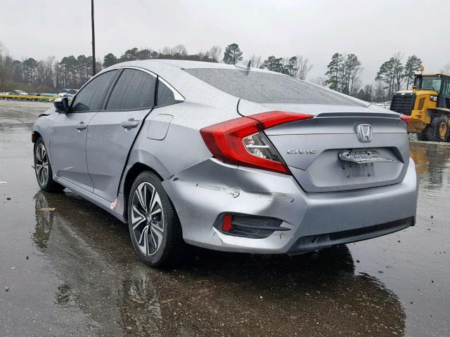 19XFC1F70GE027518 - 2016 HONDA CIVIC EXL SILVER photo 3