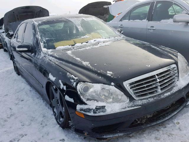 WDBNF83J94A418479 - 2004 MERCEDES-BENZ S430 4MATI BLACK photo 1