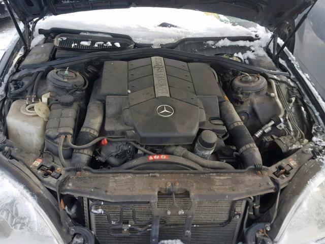 WDBNF83J94A418479 - 2004 MERCEDES-BENZ S430 4MATI BLACK photo 7