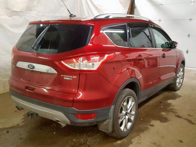 1FMCU9J93GUC76111 - 2016 FORD ESCAPE TIT RED photo 4