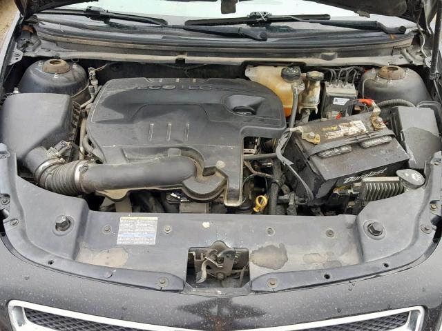 1G1ZC5EU2BF311252 - 2011 CHEVROLET MALIBU 1LT BLACK photo 7