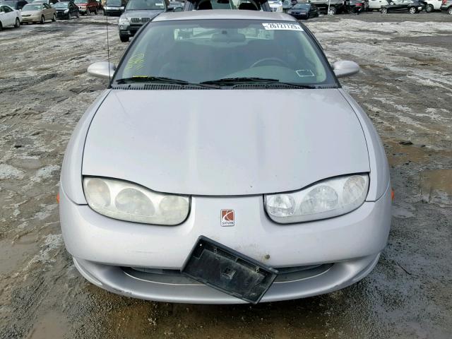 1G8ZY12721Z314515 - 2001 SATURN SC2 SILVER photo 9