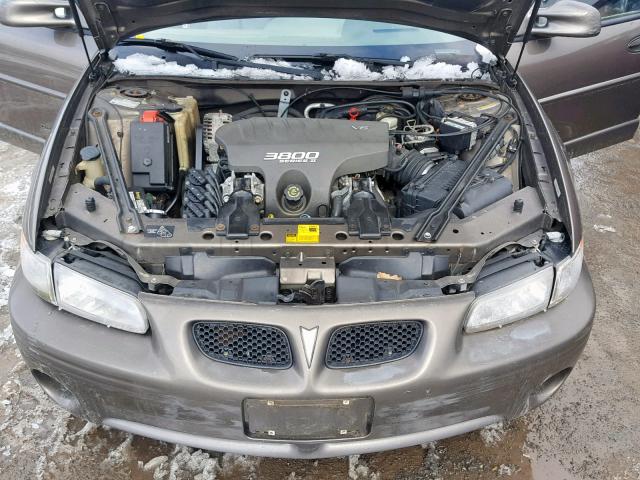 1G2WP52K0YF153055 - 2000 PONTIAC GRAND PRIX 棕色 照片 7
